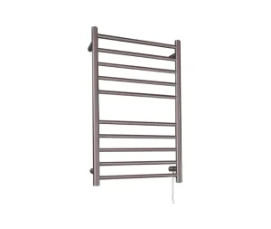 מחמם מגבות חשמלי 10 שלבים מעוגל בגוון גרפיט