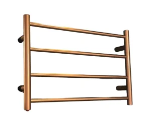 מחמם מגבות חשמלי 4 שלבים בגוון רוז גולד