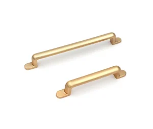 ידיות קלאסית למטבח בגוון זהב מט מט במידות שונות