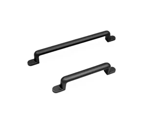 ידיות קלאסית למטבח בגוון שחור מט במידות שונות