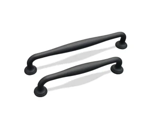 ידיות קלאסית למטבח בגוון שחור מט במידות שונות