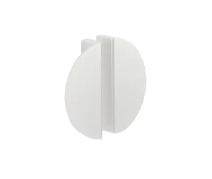 ידית חצי עיגול מודרני לארונות בגוון לבן