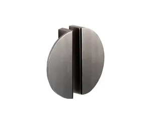 ידית חצי עיגול מודרני לארונות בגוון גרפיט