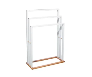 מתקן למגבות במבוק לבן