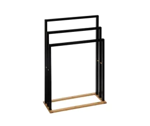 מתקן למגבות במבוק שחור