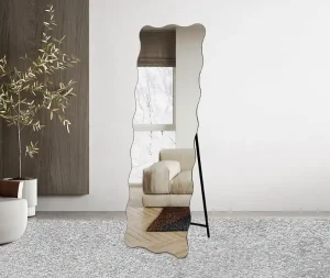 מראת גוף עם רגל (ניתנת לתלייה)