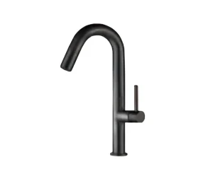 ברז אמבט נמוך פיה מסתובבת גוון גרפיט (ריינבו)