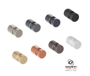 ידיות כפתור ב-8 צבעים