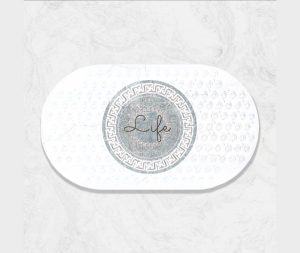 שטיח לחדר האמבטיה נגד החלקה  דגם BOHO