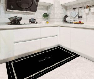 שטיח למטבח דגם REFAEL שחור