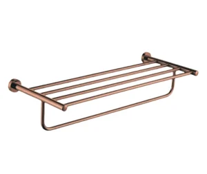 מדף מגבות לאמבטיה מסדרת 60 ס"מ LEO