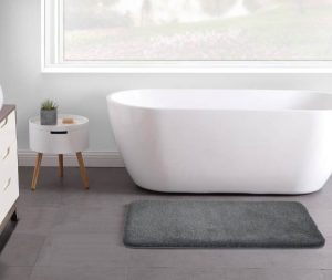 שטיח אמבטיה דגם MISTIKA אפור