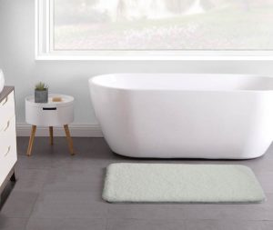 שטיח אמבטיה דגם MISTIKA לבן