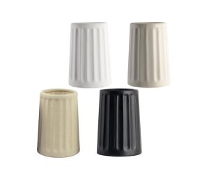 כוס למברשת שיניים 4 גוונים שחור | לבן | אפור | קרם