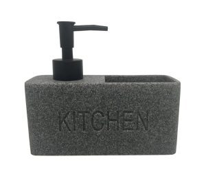 דיספנסר מלבני אפור בטון למטבח