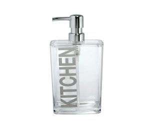 דיספנסר אקרילי מלבני גוון ניקל