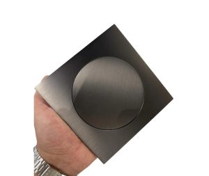 מכסה לקופסת ביקורת פופאפ אפור גרפיט 10X10 ס"מ