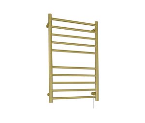 מחמם מגבות חשמלי 10 שלבים בגוון זהב מט