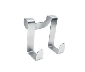 קולב כפול למקלחון ללא קידוח מבריק