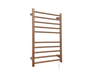 מחמם מגבות חשמלי 10 שלבים בגוון רוז גולד