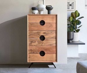 שידה צרה 6 מגירות 50X30X90 טוקיו