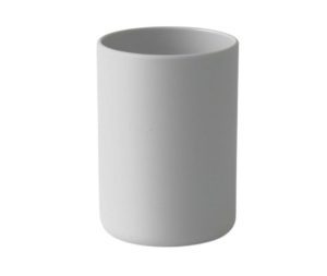 כוס למברשת שיניים גוון אפור בהיר דגם ROCKY