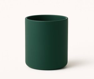 כוס למברשת שיניים גוון ירוק כהה דגם ROCKY