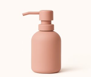 דיספנסר לסבון נוזלי בגוון ניוד דגם ROCKY