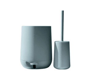 סט מונח מברשת אסלה ופח 3 ליטר ירוק פיסטוק דגם ROCKY