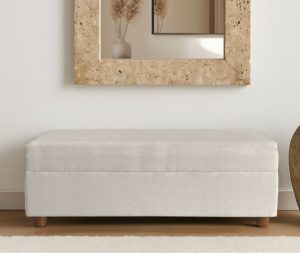 ספסל מלבן קנבס טבעי